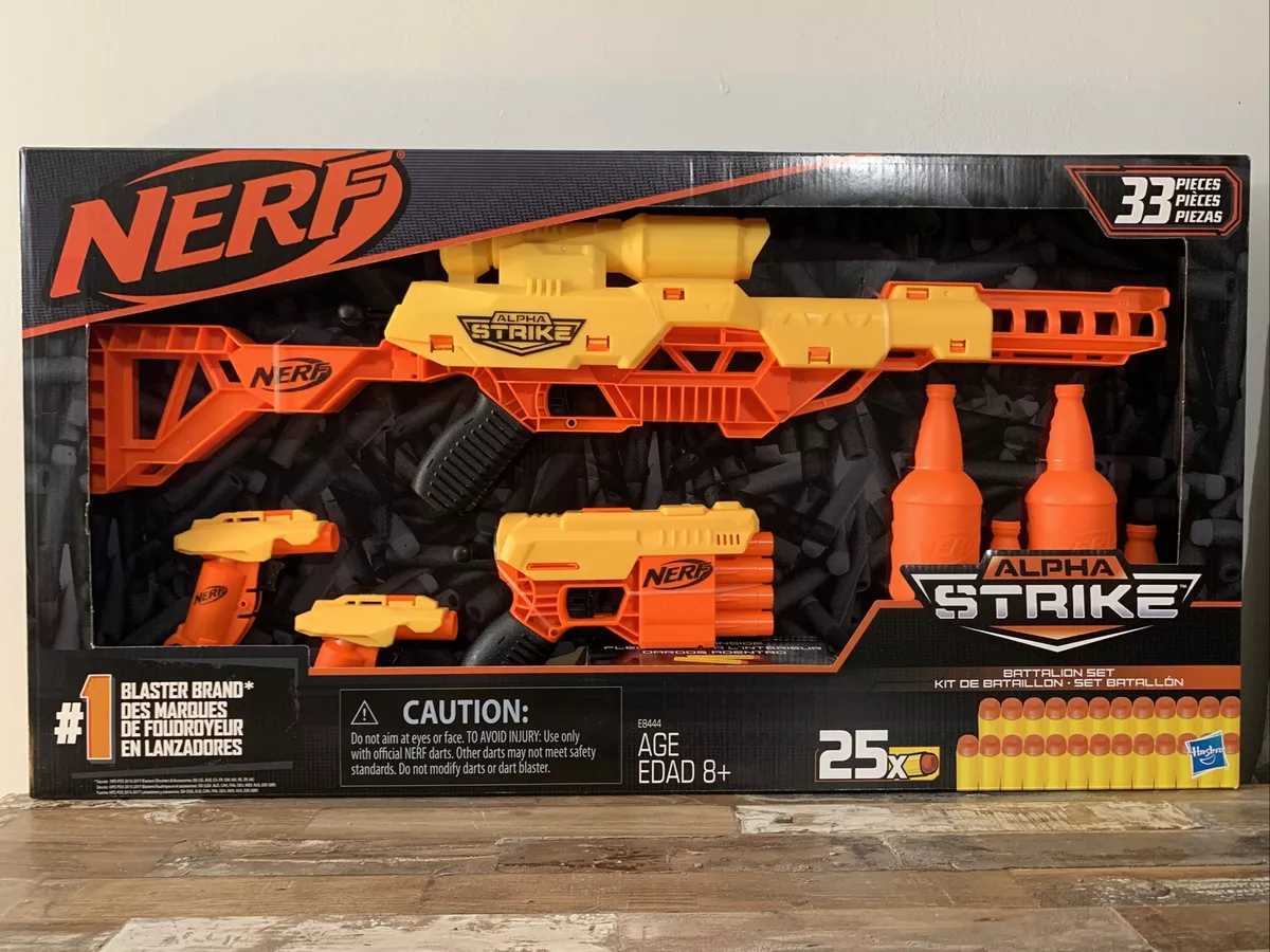  Nerf Alpha Strike Wolf LR-1 Toy Blaster with Targeting