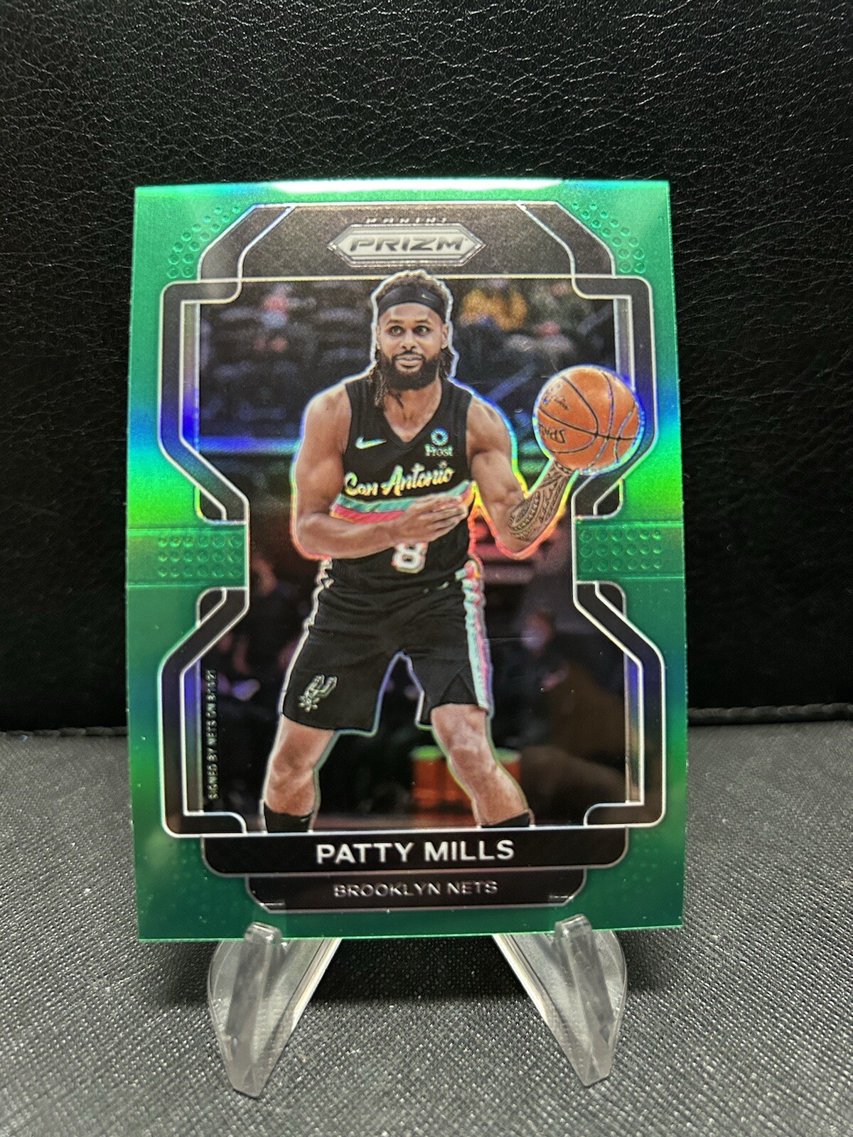 2021-22 Panini Prizm #151 Patty Mills Green