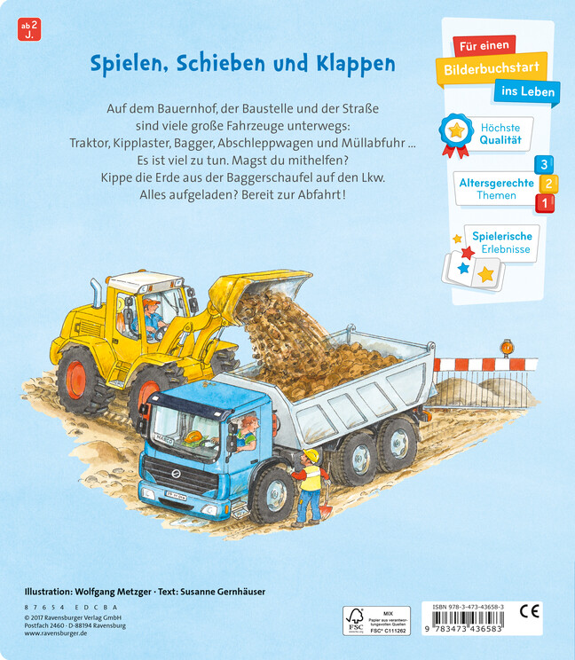 Thumbnail - Aufladen - Abfahren | Susanne Gernhäuser | Buch | 12 S. | Deutsch |