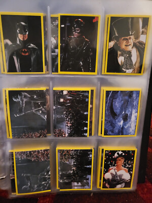 Panini Rare Batman Returns 1992 Sticker Set and 24-Foil Set - UK Issued