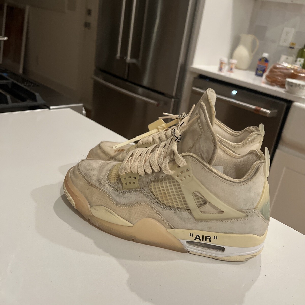 Size 10 - Jordan 4 SP x Off-White Mid Sail W 194272184886| eBay Size 10 - Jordan 4 SP x Off-White Mid Sail W 194272184886| eBay
