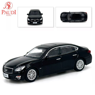 1:64 Scale Paudi Infiniti Q70L Black Diecast Model Miniature Toy Car Vehicle