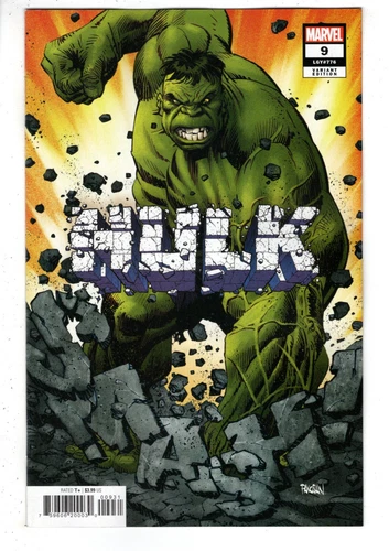 HULK #9 (2022) - GRADE NM - LIMITED 1:25 RETAILER INCENTIVE VARIANT COVER!