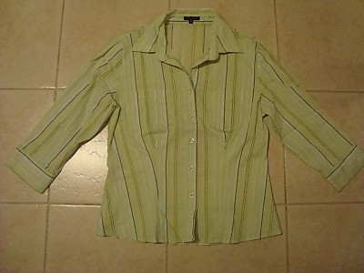 gestreifte Stretch Bluse - Gr. 36 - Quickstep