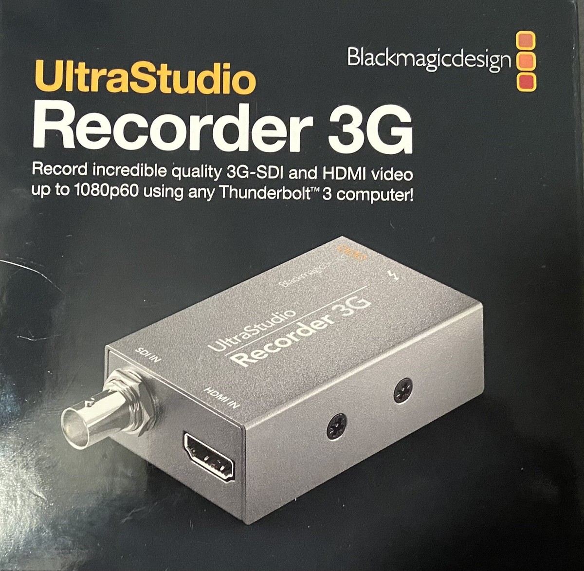 Thunderbolt Blackmagic Mini Recorder 3g Blackmagic Design