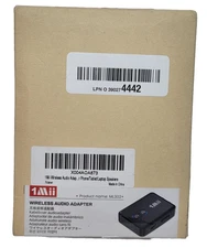 1Mii RCA Bluetooth 5.3 Adapter for TV, 3.5mm AUX Bluetooth Transmitter Receiver 