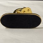 Vintage Casino Spinning Dice Desk Clock Gold Tone Working Quartz Reno Man Cave — photo 7