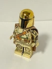 Lego Star Wars Mandalorian Chrome GOLD Custom Minifigure Printed Boba Fett Cape