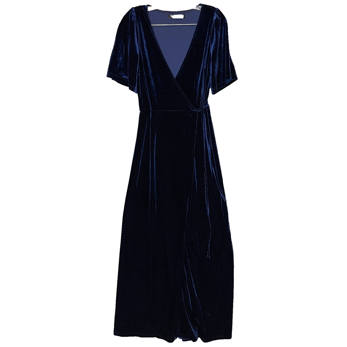 Midi Dress J Crew Blue Velvet Dress Vince Camuto Green Velvet Holiday Dress  Size 14