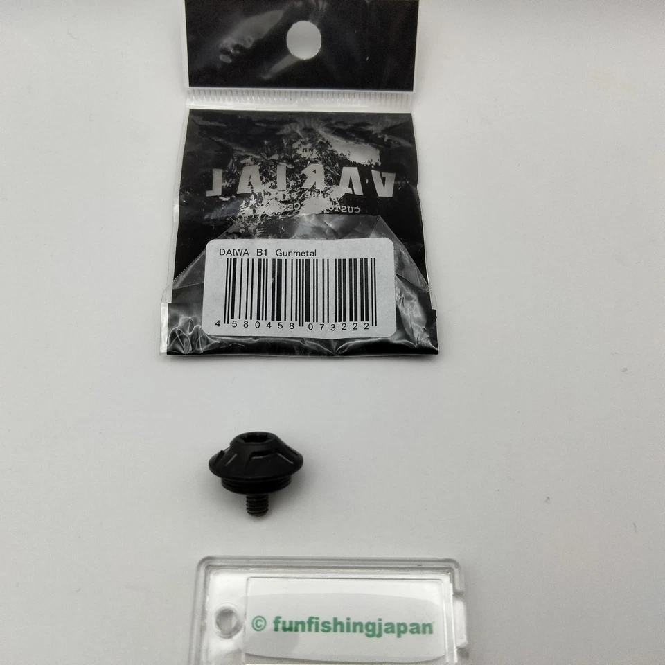 Gunmetal rare DRT Varial Handle Center Nut Bolt type both left&right Reel parts - Image 2 of 4