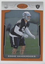 2017 Certified Rookies Mirror Orange /199 Eddie Vanderdoes #198 0i21