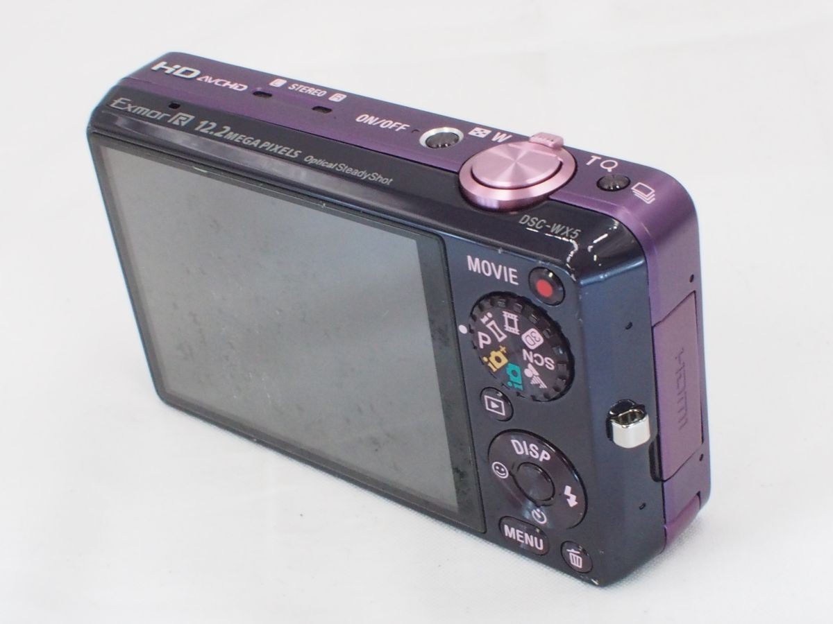 SONY Cyber-shot DSC-WX5 パープル Amazon.co.jp: SONY デジタルカメラ Cyber-Shot