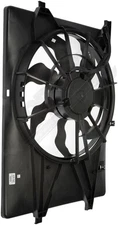 APDTY 159193 Engine Radiator Cooling Fan Assembly (Non-Turbo; 2.4L or 3.0L)