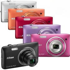 Nikon COOLPIX S3500 Digital Camera 20.0 MP 7x Optical Zoom English Language