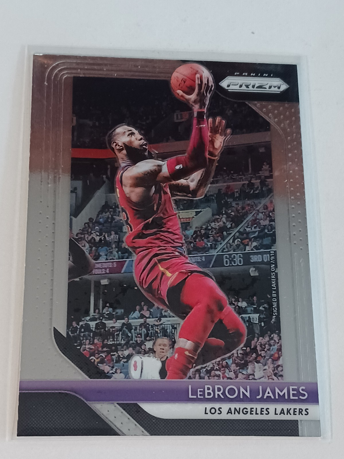 2018-19 Panini Prizm LeBron James #6 Cleveland Cavaliers