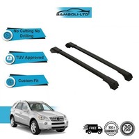 Passend FÜR Mercedes ML Klasse W164 DachträGer Oben QuerträGer Reling 2006-20...
