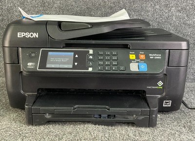 Epson WorkForce WF-2660 All-In-One Wireless Color Inkjet Printer Copy Fax CD
