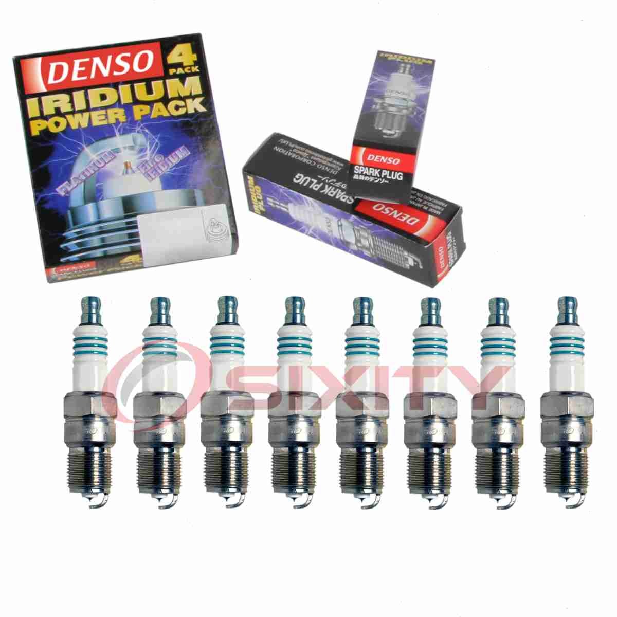 8 pc Denso Iridium Power Spark Plugs for 1996-1999 Chevrolet P30 5.7L 7.4L ww