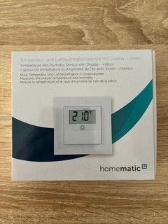 Homematic IP Akku Funk Temperatur und Luftfeuchtigkeitssensor; HmIP STHD