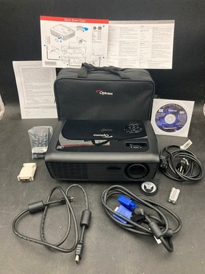 Optoma PRO150S DLP Portable Projector 2800 ANSI Home Theater 1080p w/Accessories