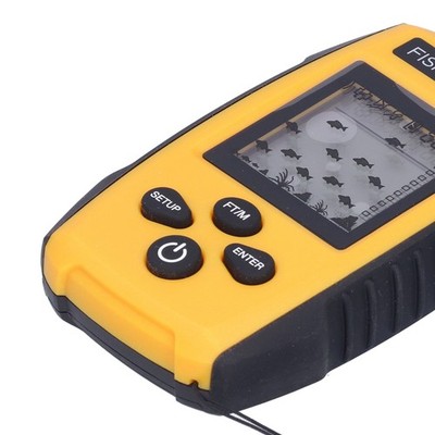 Fischfinder Mit LCD-LED-Display Optischem Echolot Und Alarm Für Outdoor-Aktivitä