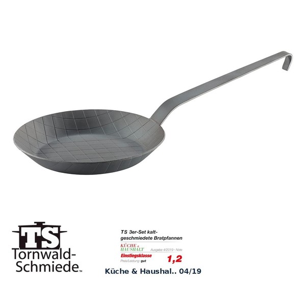 Ts Kaltgeschmiedete Bratpfanne Mit Rauten-PräGung, Ø 20 Cm, 2,9 Cm Hoch-image