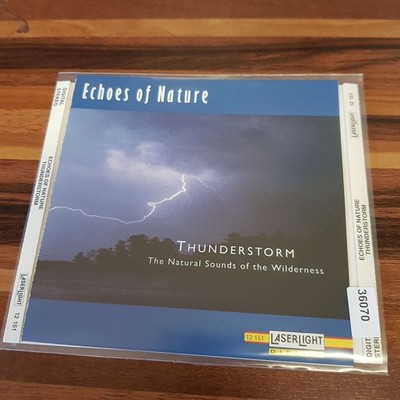 UNKNOWN ARTIST echoes of nature: thunderstorm EX/EX (CD Album, Electronic)
