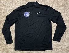 Nike Minnesota Lynx Men's 1/4-Zip Pullover Dri Fit Shirt Black Size Large