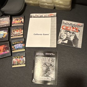 Analogue Pocket Handheld Console + Sega Game Gear & Atari Lynx Games Lot