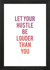 Dope Motivation #1 Framed Wall Art Poster Canvas Print Picture