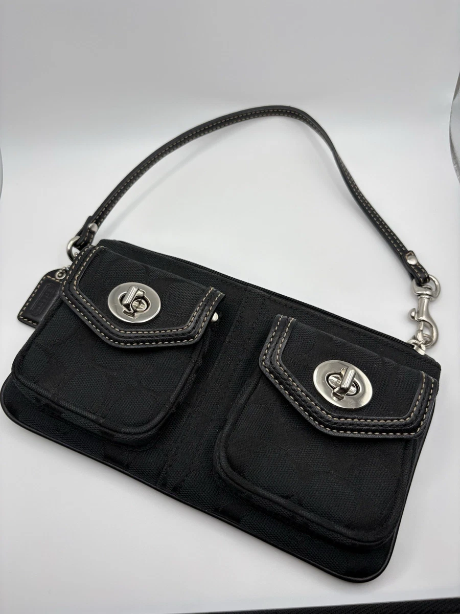 バッグ Coach vintage handbag turnlock leather Amazon.com: Coach Twin Turnlock Bag 20, 1Z/Toffee : Clothing