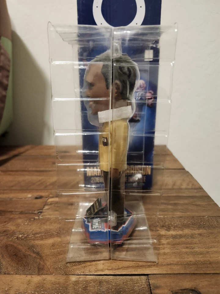 Marvin Harrison Indianapolis Colts Exclusivo Salón de la fama Bobblehead NFL Fútbol Foto 3 de 4