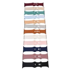 iWatch Strap Band Set Of 12 Silicon Bands 42mm/44mm/45mm/49mm New Neutral Color