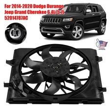Radiator Cooling Fan Assy for Jeep Grand Cherokee Dodge Durango 3.0/3.6/5.7/6.4L