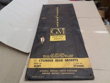 1958 Chevrolet Passenger 348 1st Design Nos Cylinder Head Gaskets 3754081 1-pair