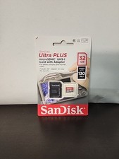 SANDISK Ultra Plus 32GB microSDHC UHS-1 Card