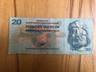 20 Korun Tschechoslowakei 1970 - Jan Žižka - Hussiten - Banknote ČSSR