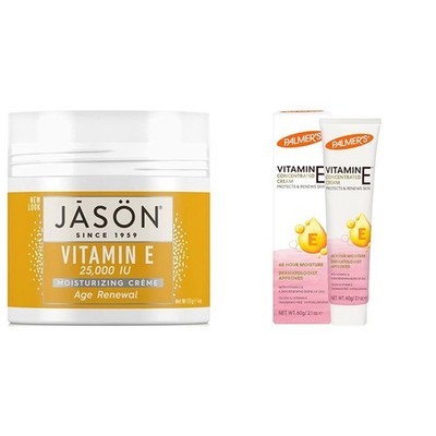 JASON Moisturizing Creme, Vitamin E 25,000, Age Renewal, 4 Oz (Packaging may...