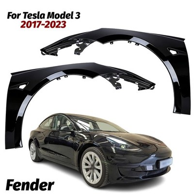 Steel Fenders For Tesla Model 3 2017-2023 Front Right and Left Side PBSB Painted