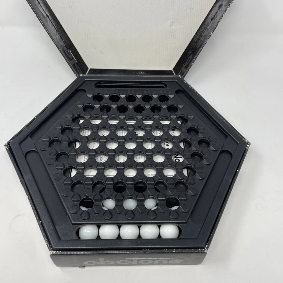 ABALONE Game Of The Decade Strategy Board Game Marbles 1999 Complete - Rough Box - Image 3 of 4