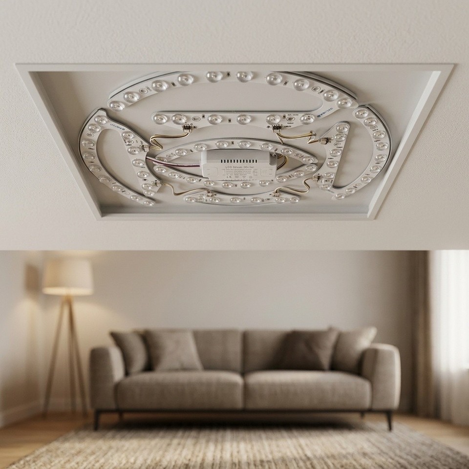 LED Panel Module for Existing For Ceiling Lights 3-Color 6000K 4000K ...