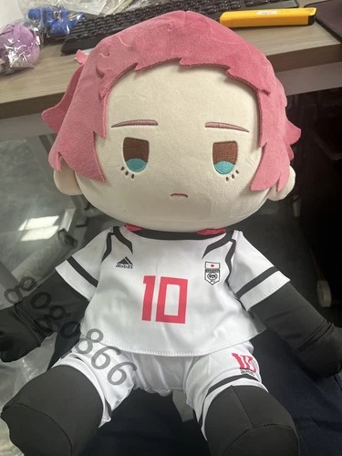 Itoshi Sae BLUE LOCK Anime Plush Cute Moppet Cotton Changing Dress Up Doll 40cm