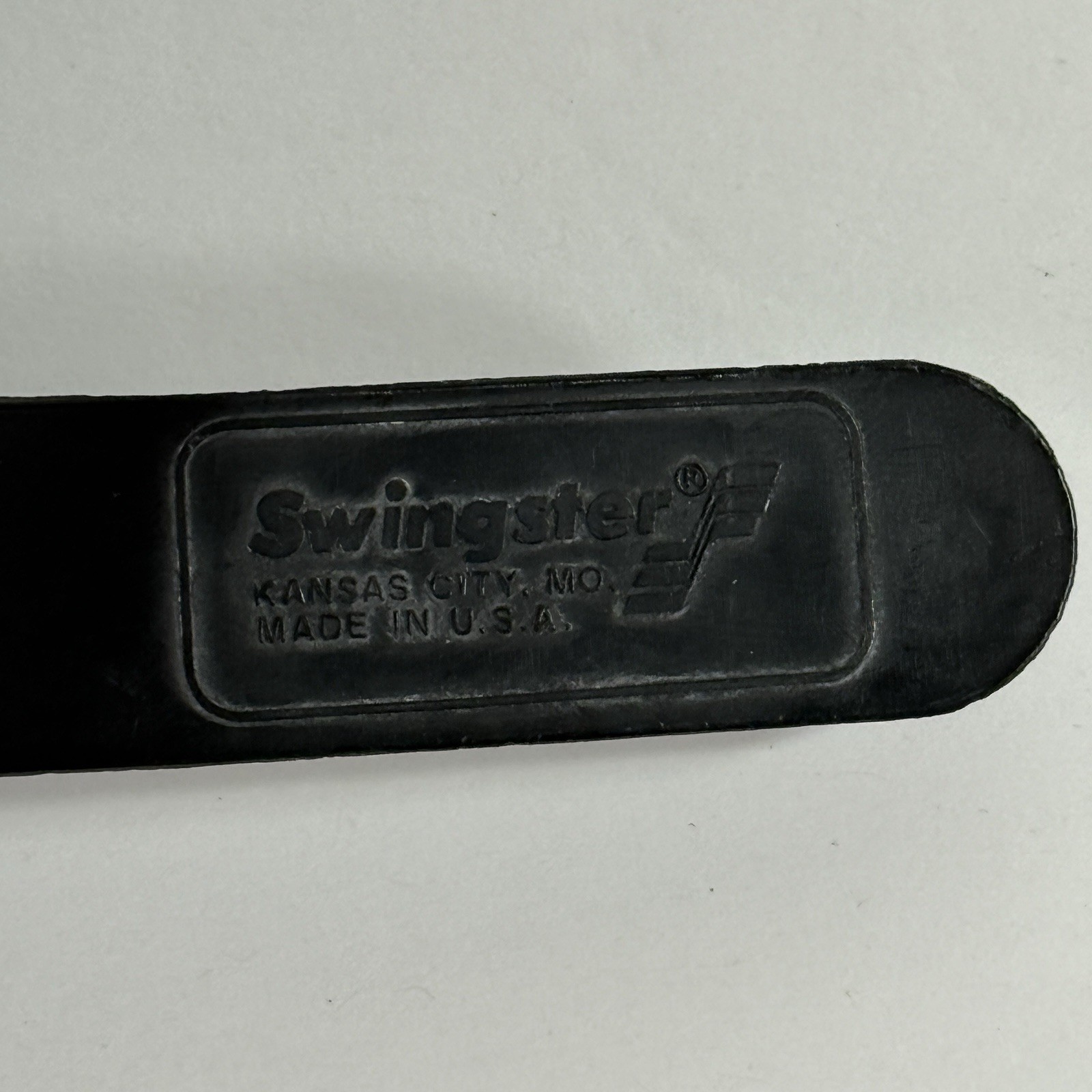 Vintage Snapback Hat Cap Goodyear Script Logo Bla… - image 11