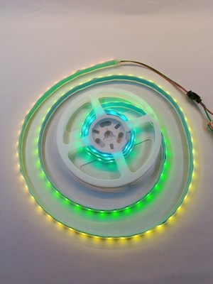 2 Meter 5V 60LED/m WS2812B 5050 RGB adressierbare LED Streifen IP67 Top Qualität