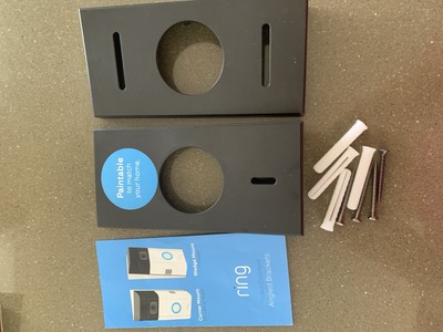 Original Winkel Halterung Halter Keil für Ring Video Doorbell 1,2, Plus, Pro