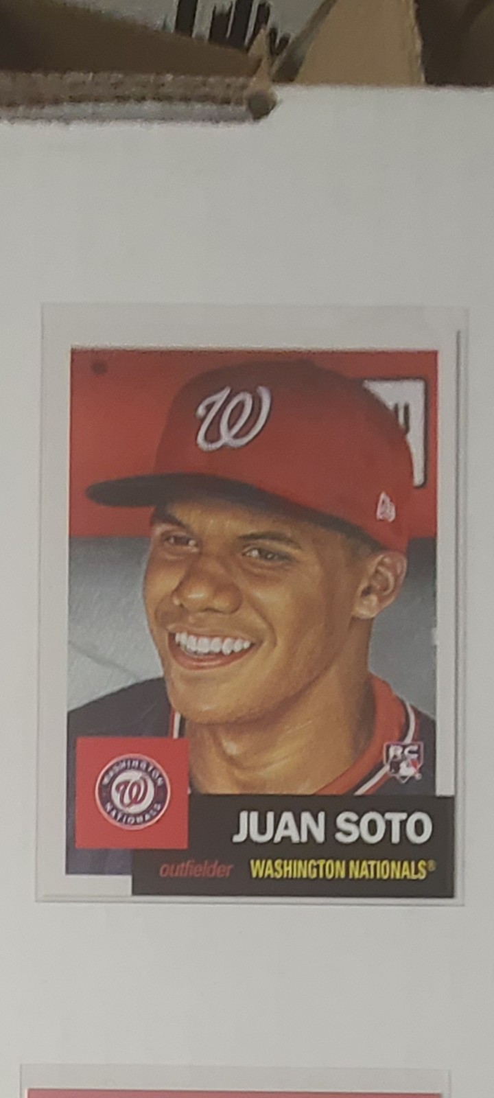 2018 Topps Living: # 43 Juan Soto RC ROOKIE / Mets