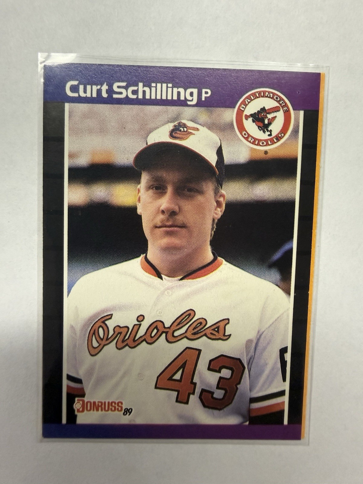 1989 Donruss #635 Curt Schilling RC
