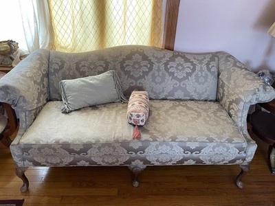 Vantage Set Of Three Pieces Hickory Sofa Style And Two Army Chairs Opening