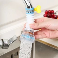 Kitchen Faucet Nozzle Adapter Rotable Faucet Bubbler Swivel Water Saving Head Un