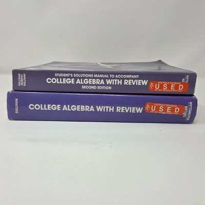 College Algebra with Review 2nd Edition + Solutions Manual Michael Sullivan